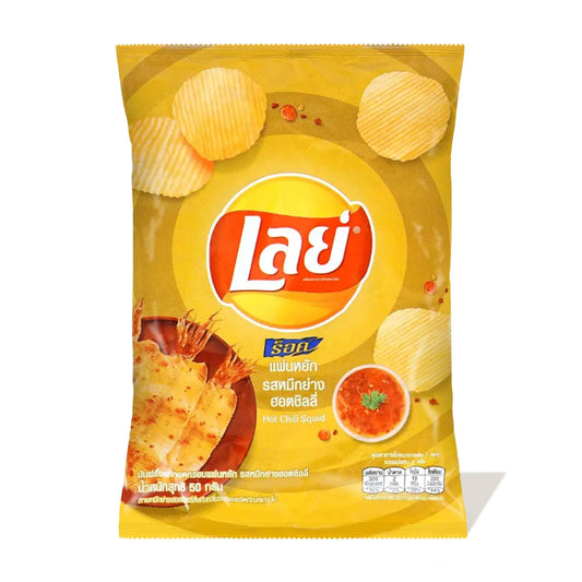 Lays Hot Chili Squid (Thailand)