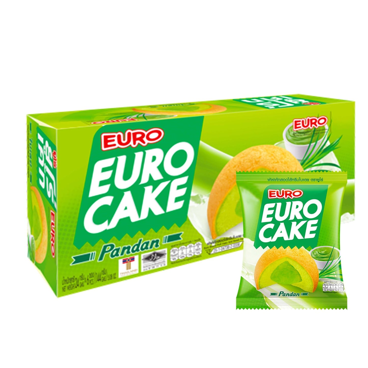 Euro-cake-pandan