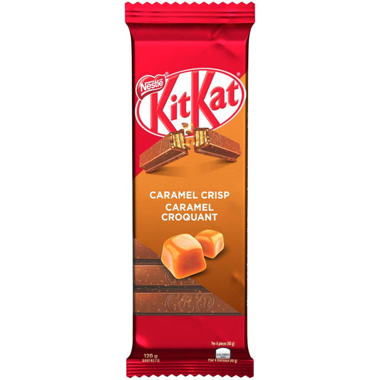 Kit Kat Caramel Crisp Bar - Canadian Chocolate with Caramel Crunch