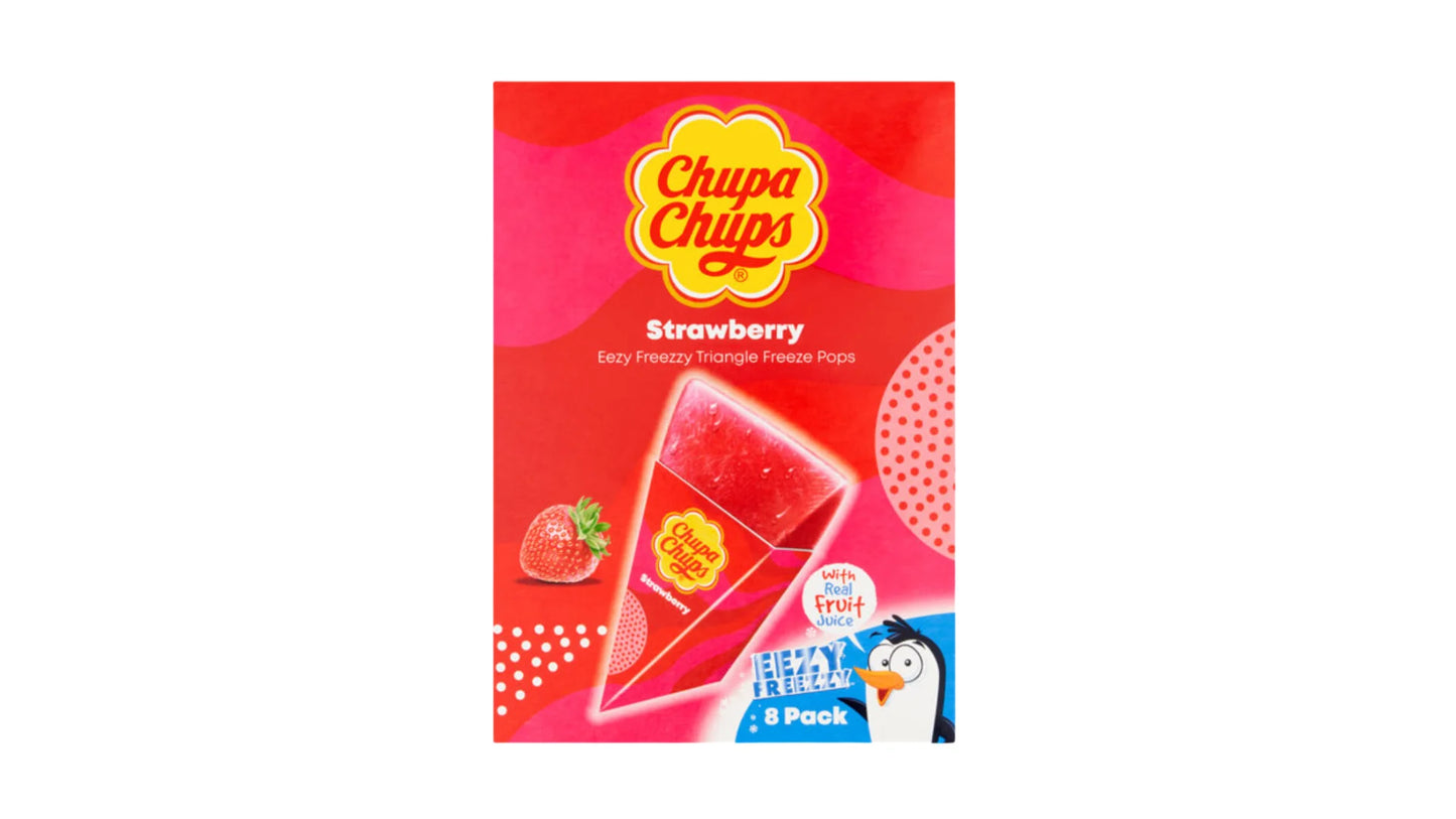 Chupa Chups Paletas heladas de triángulos de fresa (Corea del Sur) 