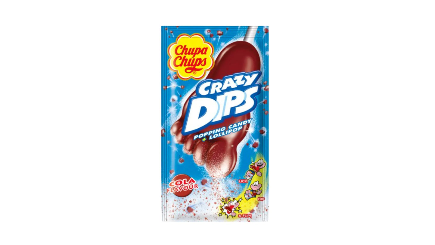 Chupa Chups Crazy Dips Cola (Reino Unido)