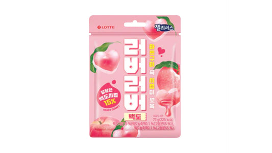 Lotte Jellycious Heart Gummy Melocotón Blanco (Corea) 