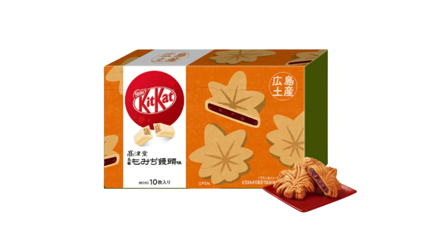 KitKat Momiji Manju de Hiroshima (Japón)