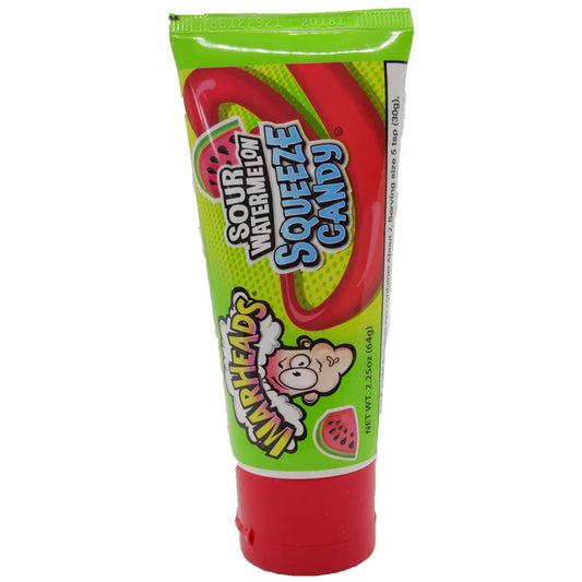 Caramelo exprimible de sandía agria Warheads