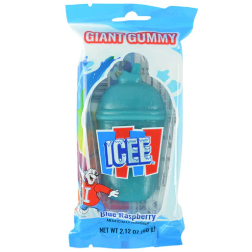 Icee Giant Gummy Frambuesa Azul