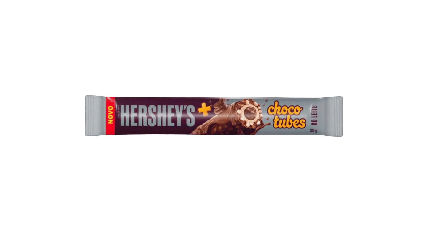 Hershey Choco Tubes Ao Leite (Brasil) 