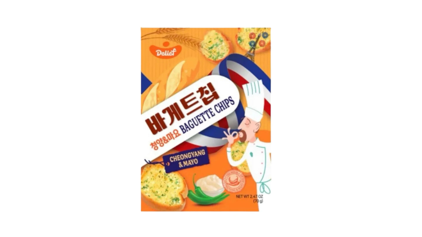 Delief Baguette Chips Cheongyang And Mayo (South Korea)