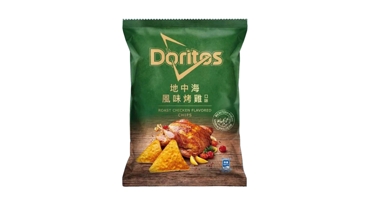 Pollo asado al horno Doritos (Corea del Sur) 