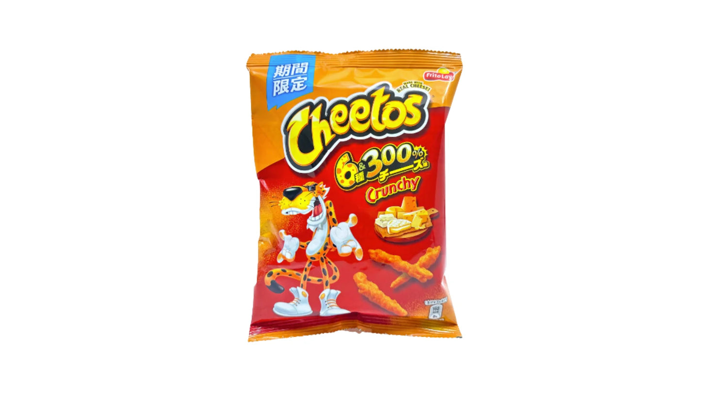 Cheetos 6X300% Queso (Japón)