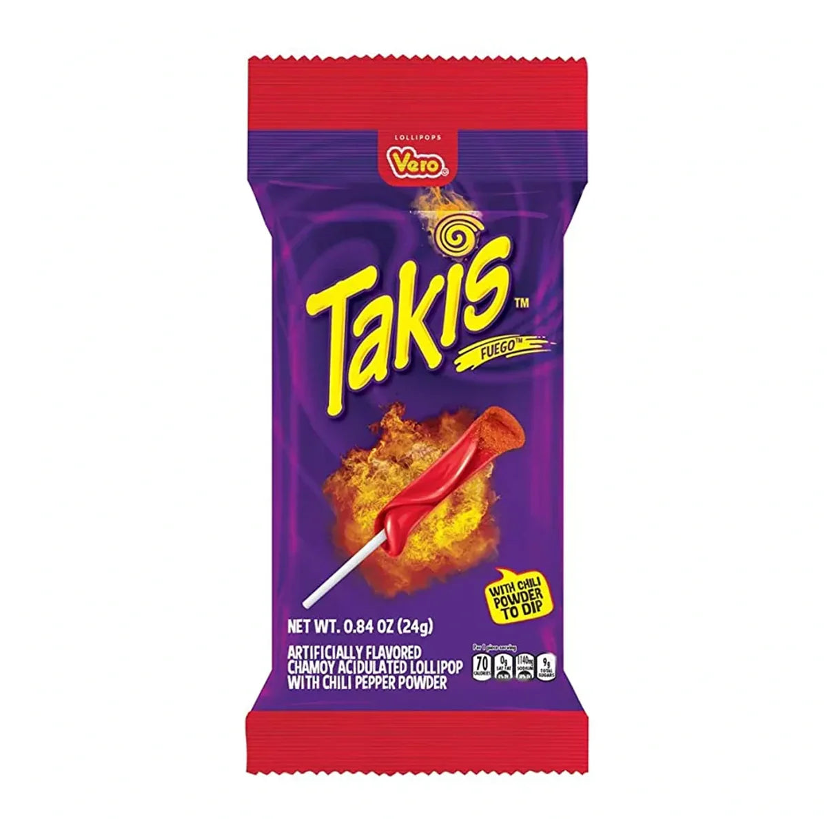 Piruletas Takis Fuego (México)