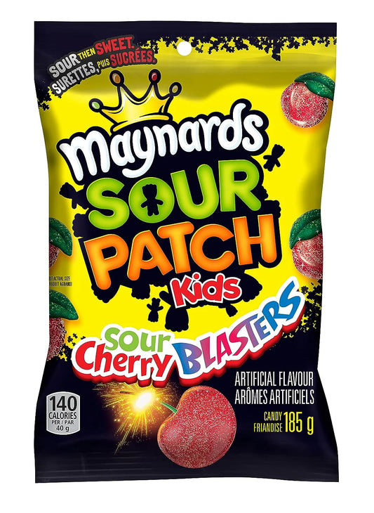 Maynards Sour Patch Kids Sour Cherry Blasters (Canada)