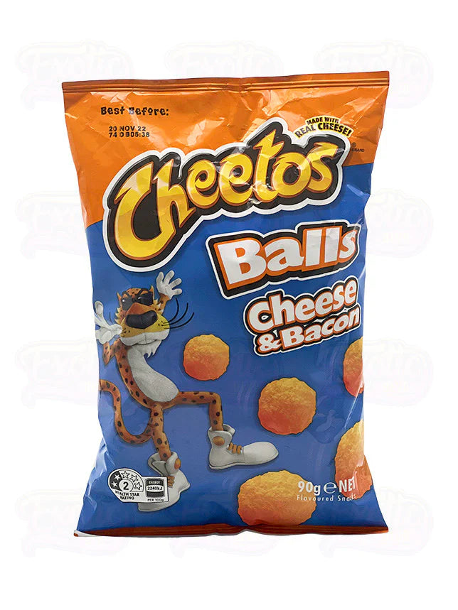 Cheetos Balls Queso y Tocino (Australia)