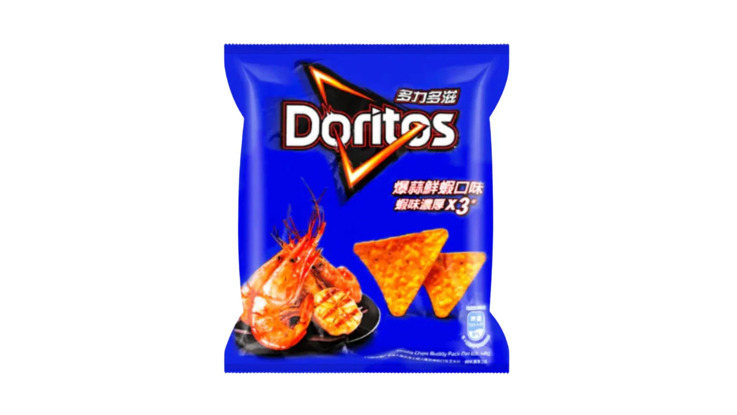 Doritos Sabor Camarones Al Ajillo (Taiwán)