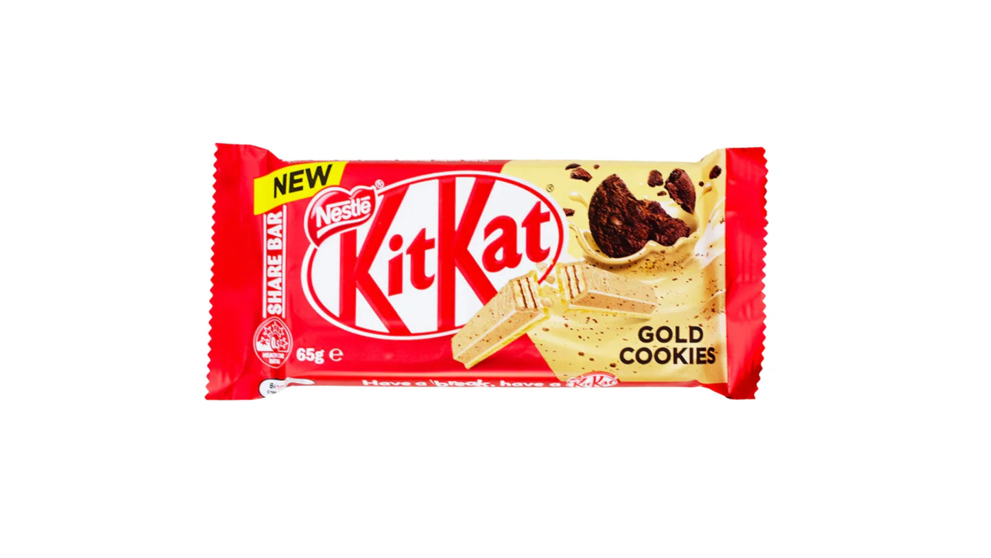 Kit Kat gold cookie (Australia)