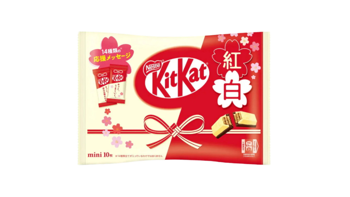 KitKat Rojo y Blanco (Japón)