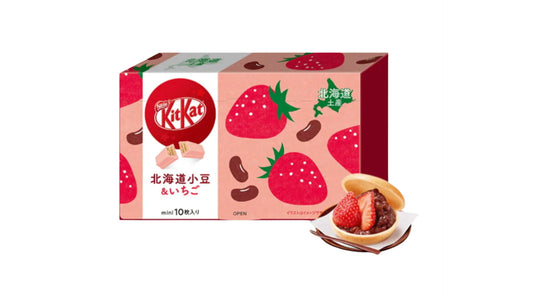 KitKat Bean y Fresa de Hokkaido (Japón) 