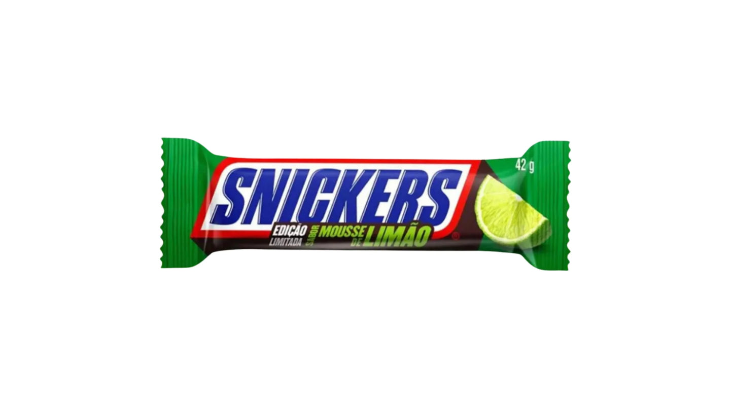 Mousse de lima Snickers (Brasil) 