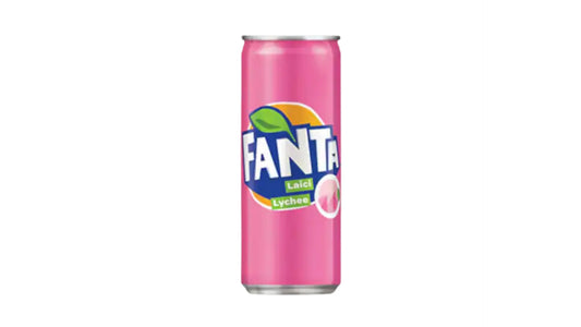 Latas de Fanta Lychee (Malasia) 