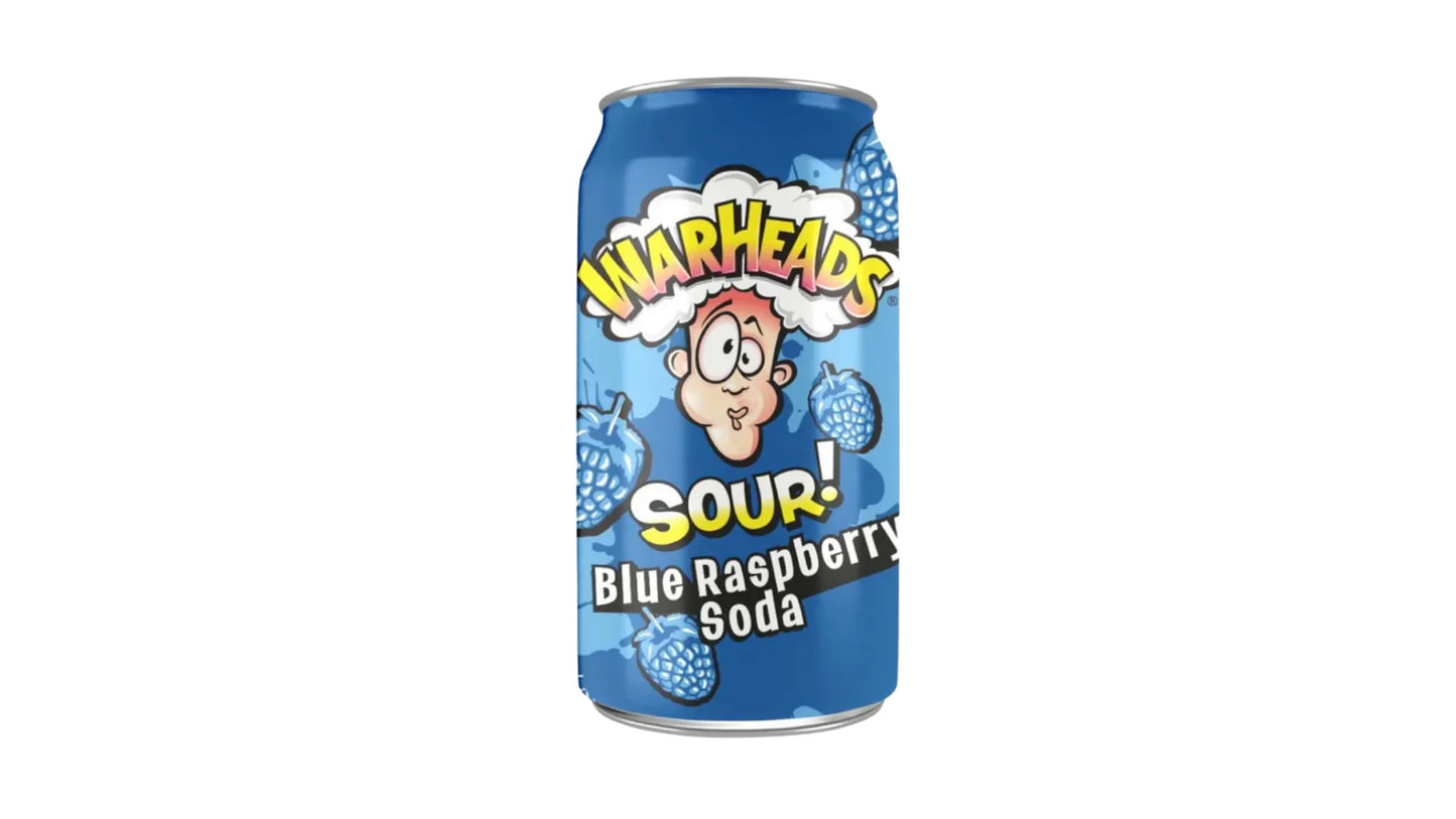 Warheads Soda agria - Frambuesa azul