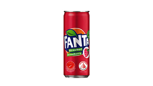 Latas de Fanta Fresa