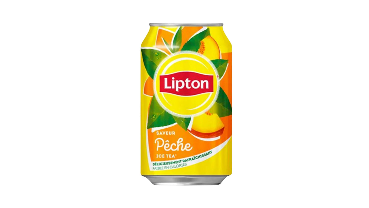 Té helado de melocotón Lipton (Francia)