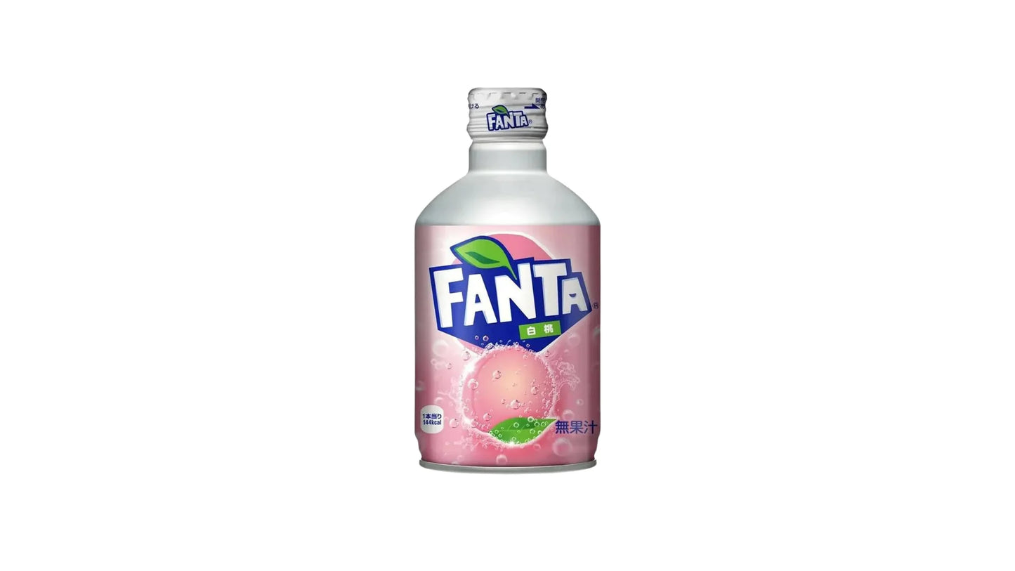 Fanta White Peach Aluminum (Japan)