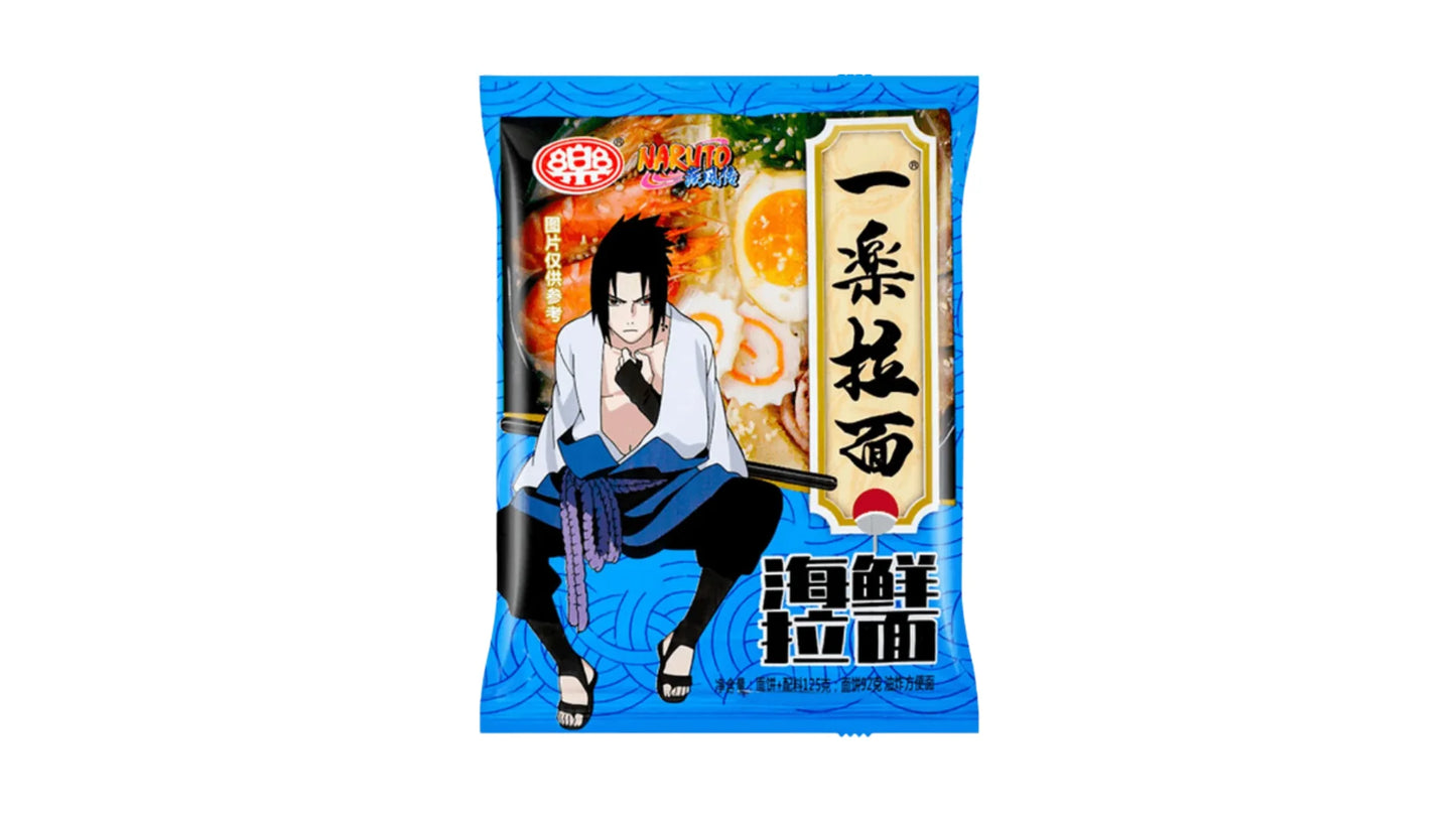 Fideos instantáneos y mariscos de Naruto (China) 