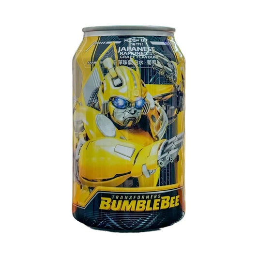 Transformers Bumblebee Japanese Ramune Sparkling Water (Japan)