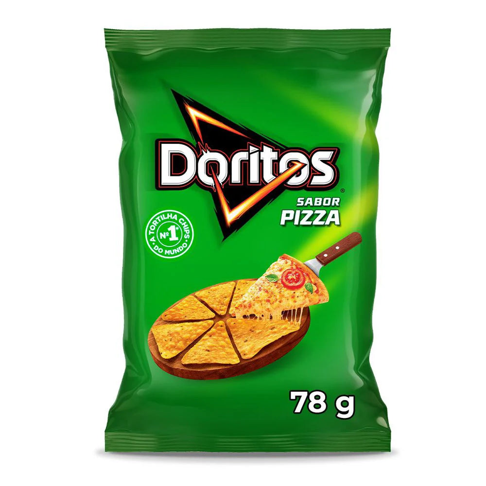 Doritos Pizza Flavor Chips 6-Pack - Brazilian Import