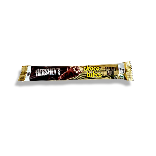 Hershey Creamy Milk Chocolate Tubes 25g India – Smooth and Decadent Treat