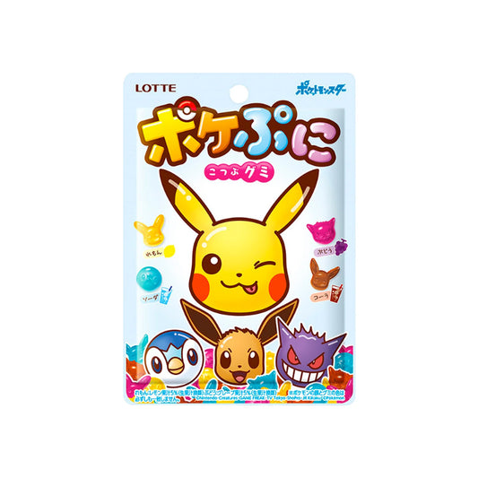 Pokepuni Pokémon Gummy Candy from Japan - Soft, chewy gummies shaped like Pokémon characters