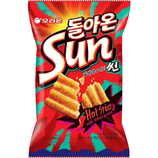 Chips de sol picantes (Corea)