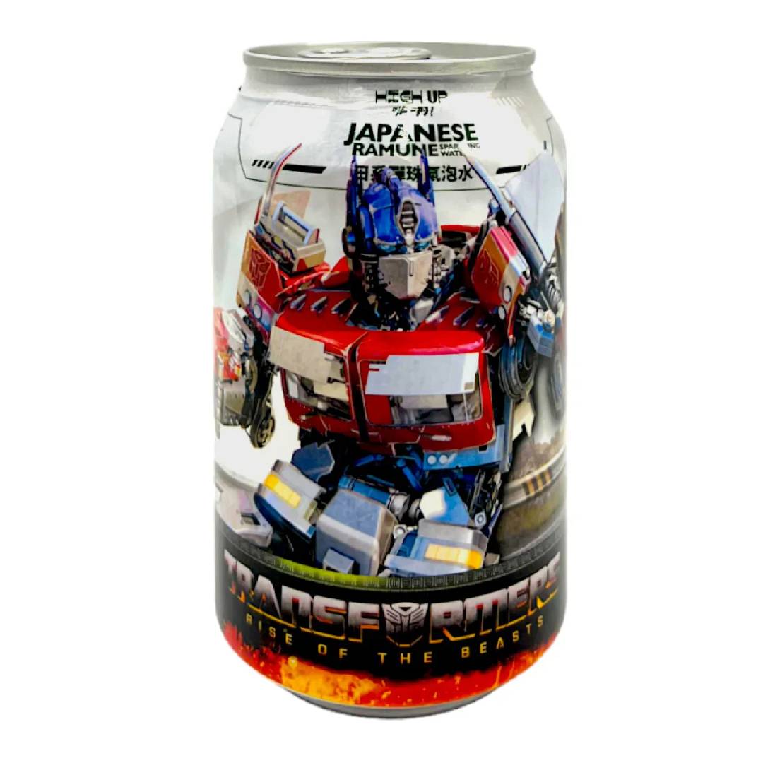 Transformers Ramune Sparkling Water 500ml Japan – Limited Edition Fizzy Drink